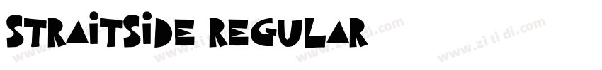 StraitSide Regular字体转换